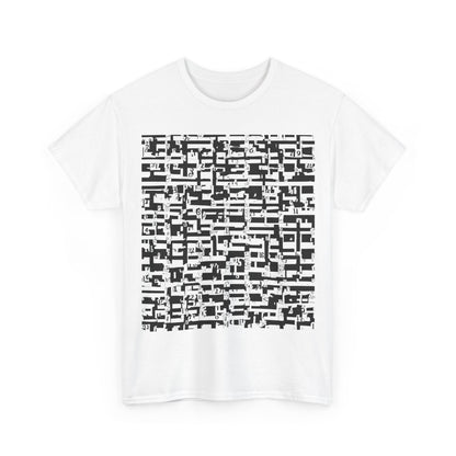 boostlete-iron-intent-pattern-plate-number-badge-0171 — Unisex Heavy Cotton Tee (Gildan 5000)