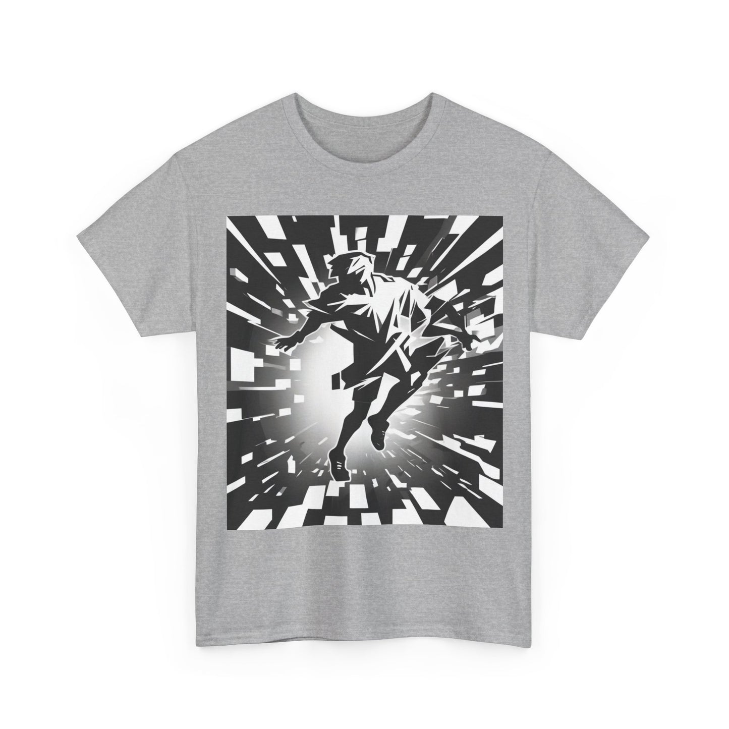 boostlete-am-crew-scene-sprinter-high-modern-0312 — Unisex Heavy Cotton Tee (Gildan 5000)