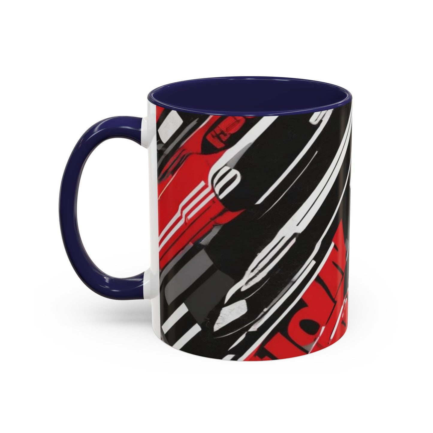 boostlete-recovery-progress-type-show-up-diagonal-paper-0109 — Accent Mug 11oz/15oz