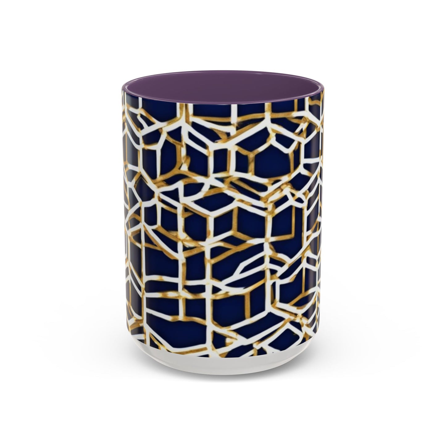 boostlete-am-crew-pattern-hex-industrial-0131 — Accent Mug 11oz/15oz