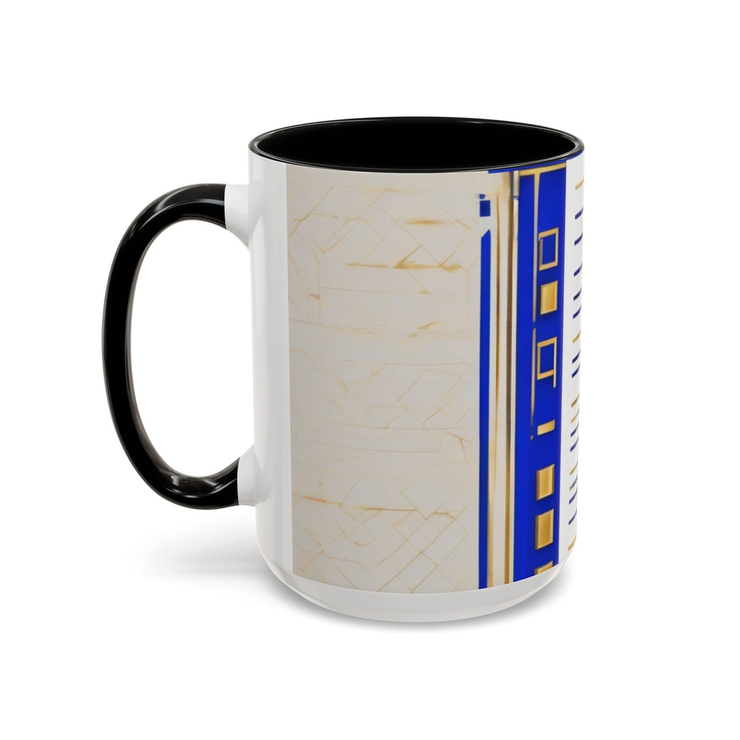 boostlete-am-crew-icon-checklist-glitch-badge-0018 — Accent Mug 11oz/15oz