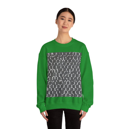boostlete-recovery-progress-pattern-dotted-industrial-0355 — Unisex Heavy Blend Crewneck (G18000)