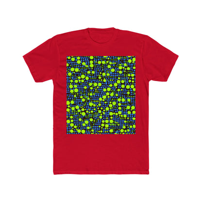 boostlete-mile-by-mile-pattern-dotted-geometric-0071 — Unisex Cotton Crew Tee (NL 3600)