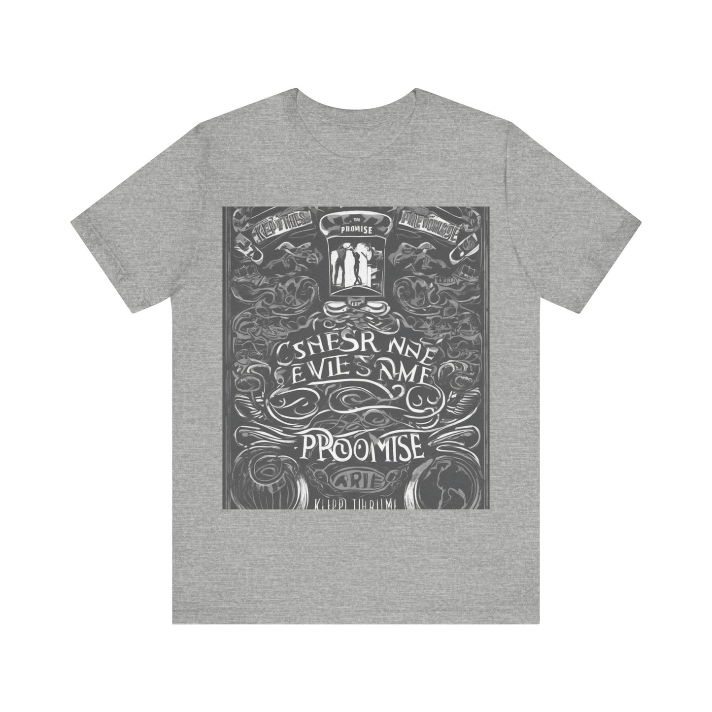 boostlete-boost-mode-type-keep-the-promise-big-monoline-0049 — Unisex Jersey Short Sleeve (B+C 3001)