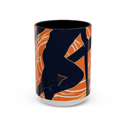 boostlete-iron-intent-scene-hurdler-neon-modern-0264 — Accent Mug 11oz/15oz