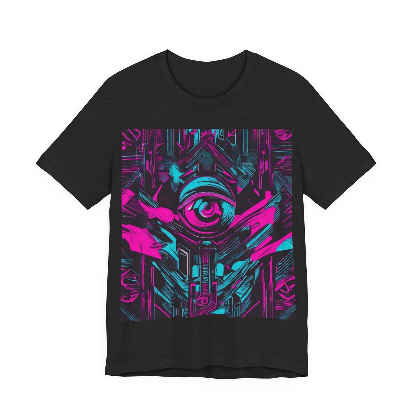 boostlete-iron-intent-type-eyes-up-forward-big-line-art-0065 — Unisex Jersey Short Sleeve (B+C 3001)