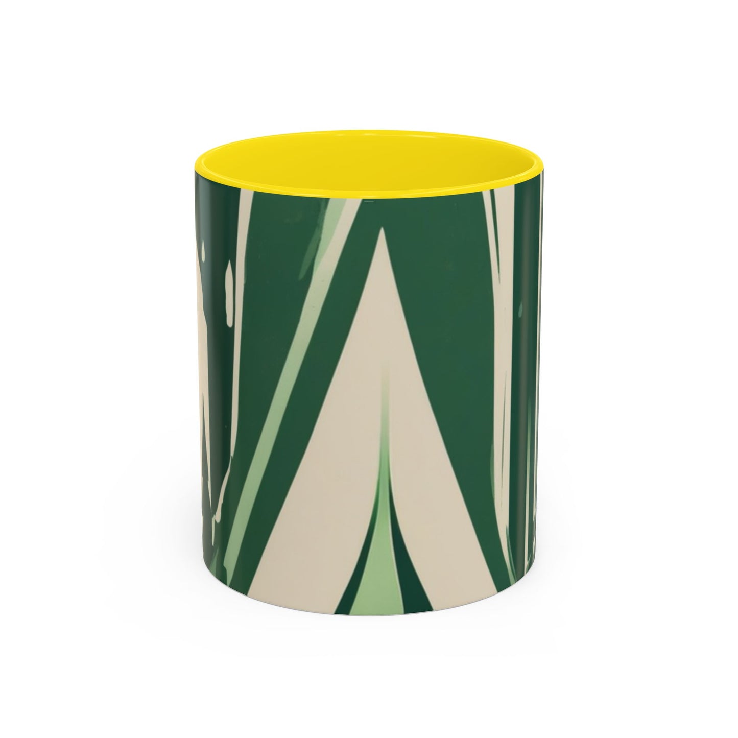 boostlete-quiet-power-icon-water-glitch-retro-0186 — Accent Mug 11oz/15oz