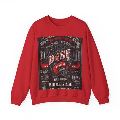 boostlete-boost-mode-type-build-the-base-micro-industrial-0785 — Unisex Heavy Blend Crewneck (G18000)