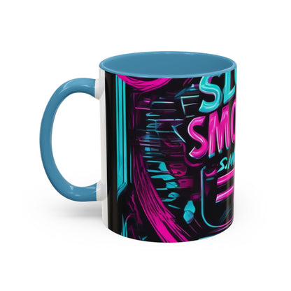 boostlete-recovery-progress-type-slow-is-smooth-smooth-is-fast-banner-engraved-0181 — Accent Mug 11oz/15oz