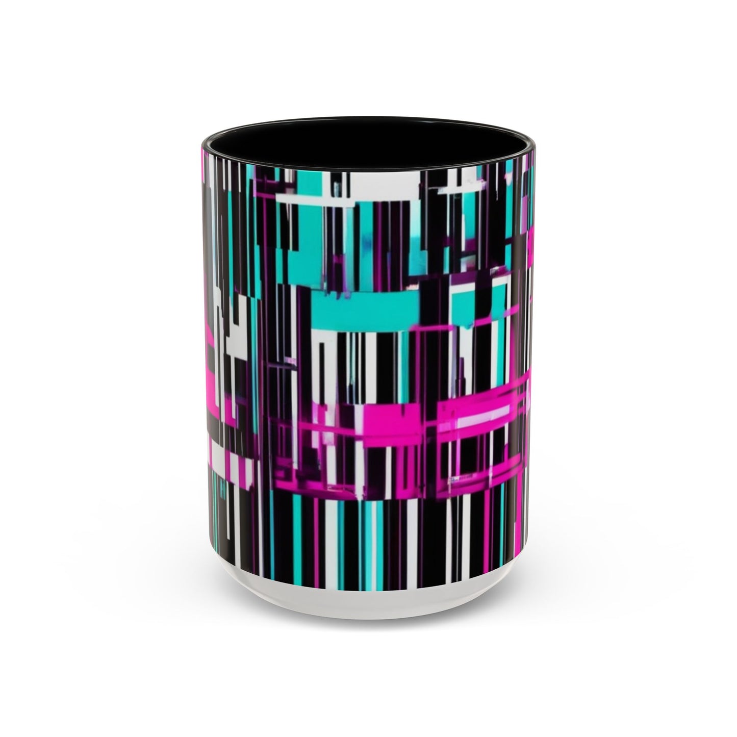 boostlete-am-crew-pattern-barcode-bold-0023 — Accent Mug 11oz/15oz