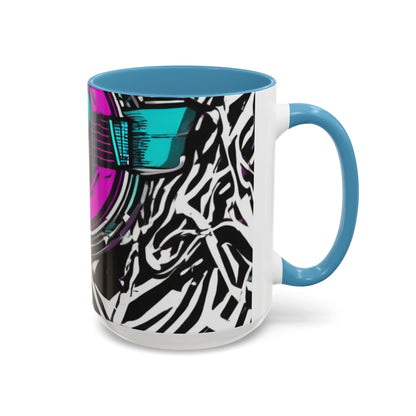 boostlete-boost-mode-type-again-badge-monoline-0293 — Accent Mug 11oz/15oz