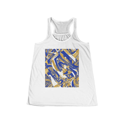 boostlete-pr-season-type-velocity-over-vanity-big-modern-0121 — Women's Flowy Racerback Tank (B+C 8800)