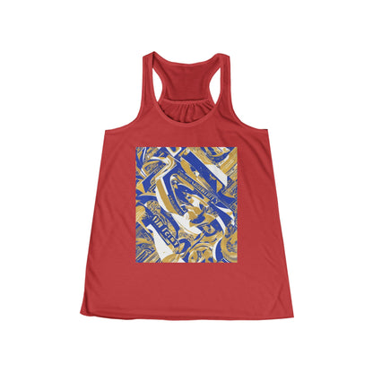 boostlete-pr-season-type-velocity-over-vanity-big-modern-0121 — Women's Flowy Racerback Tank (B+C 8800)