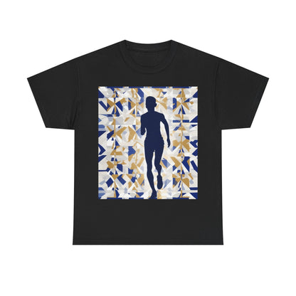 boostlete-recovery-progress-scene-marathoner-matte-geometric-0448 — Unisex Heavy Cotton Tee (Gildan 5000)