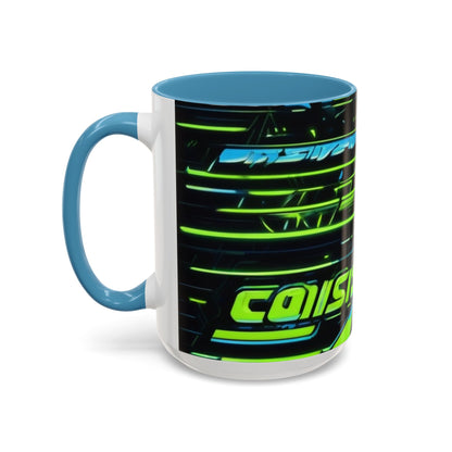 boostlete-quiet-power-type-built-on-consistency-diagonal-line-art-0125 — Accent Mug 11oz/15oz