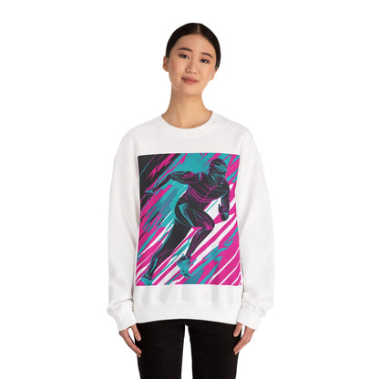 boostlete-mile-by-mile-scene-sprinter-motion-modern-0828 — Unisex Heavy Blend Crewneck (G18000)