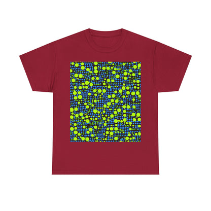 boostlete-mile-by-mile-pattern-dotted-geometric-0071 — Unisex Heavy Cotton Tee (Gildan 5000)