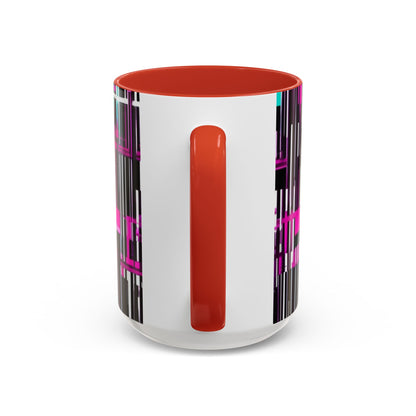 boostlete-am-crew-pattern-barcode-bold-0023 — Accent Mug 11oz/15oz
