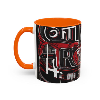 boostlete-boost-mode-type-win-the-day-outline-over-solid-monoline-0477 — Accent Mug 11/15oz