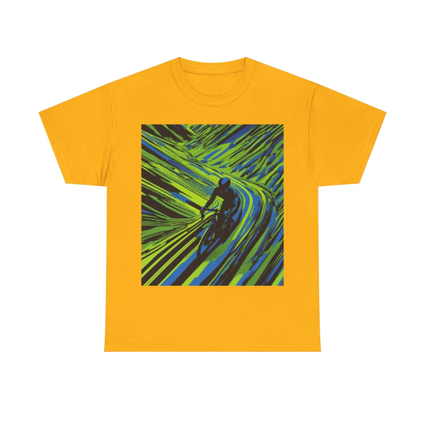 boostlete-am-crew-scene-cyclist-speed-isometric-0064 — Unisex Heavy Cotton Tee (Gildan 5000)