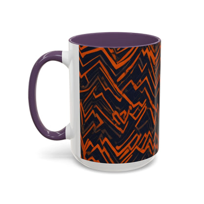 boostlete-rise-grind-pattern-ekg-modern-0155 — Accent Mug 11oz/15oz