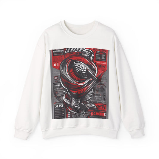 boostlete-field-day-type-chase-capacity-big-monoline-0813 — Unisex Heavy Blend Crewneck (G18000)