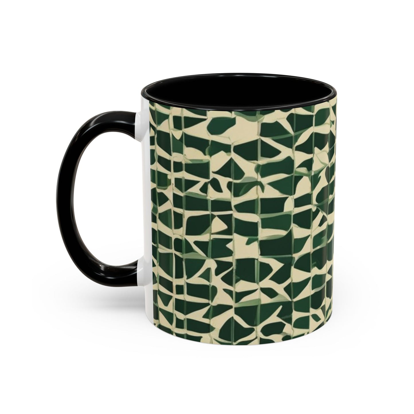 boostlete-iron-intent-pattern-plate-number-isometric-0099 — Accent Mug 11oz/15oz