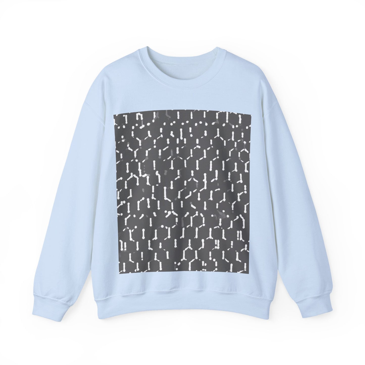 boostlete-recovery-progress-pattern-dotted-industrial-0355 — Unisex Heavy Blend Crewneck (G18000)