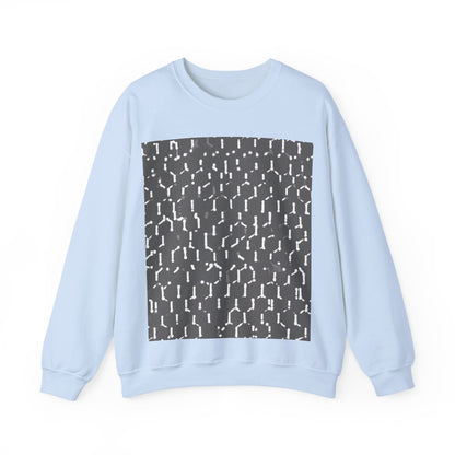 boostlete-recovery-progress-pattern-dotted-industrial-0355 — Unisex Heavy Blend Crewneck (G18000)