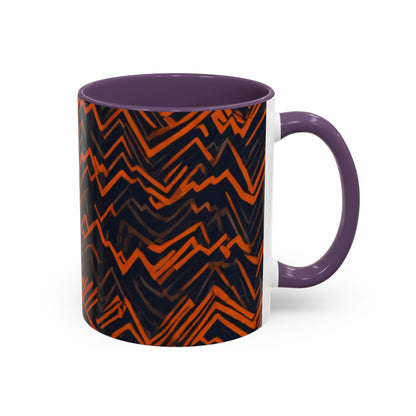boostlete-rise-grind-pattern-ekg-modern-0155 — Accent Mug 11oz/15oz