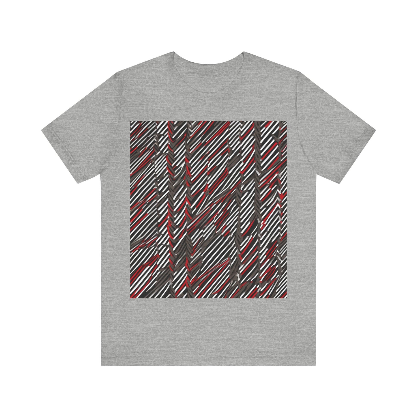 boostlete-field-day-pattern-diagonal-paper-0287 — Unisex Jersey Short Sleeve (B+C 3001)