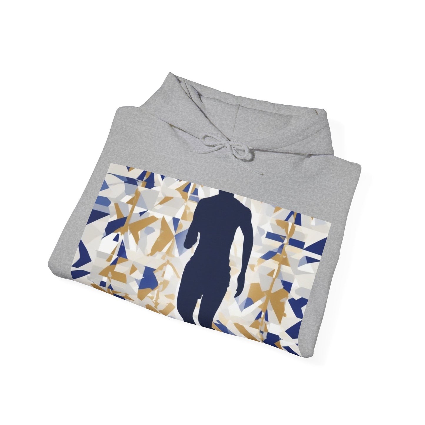 boostlete-recovery-progress-scene-marathoner-matte-geometric-0448 — Unisex Heavy Blend Hooded Sweatshirt (Gildan)