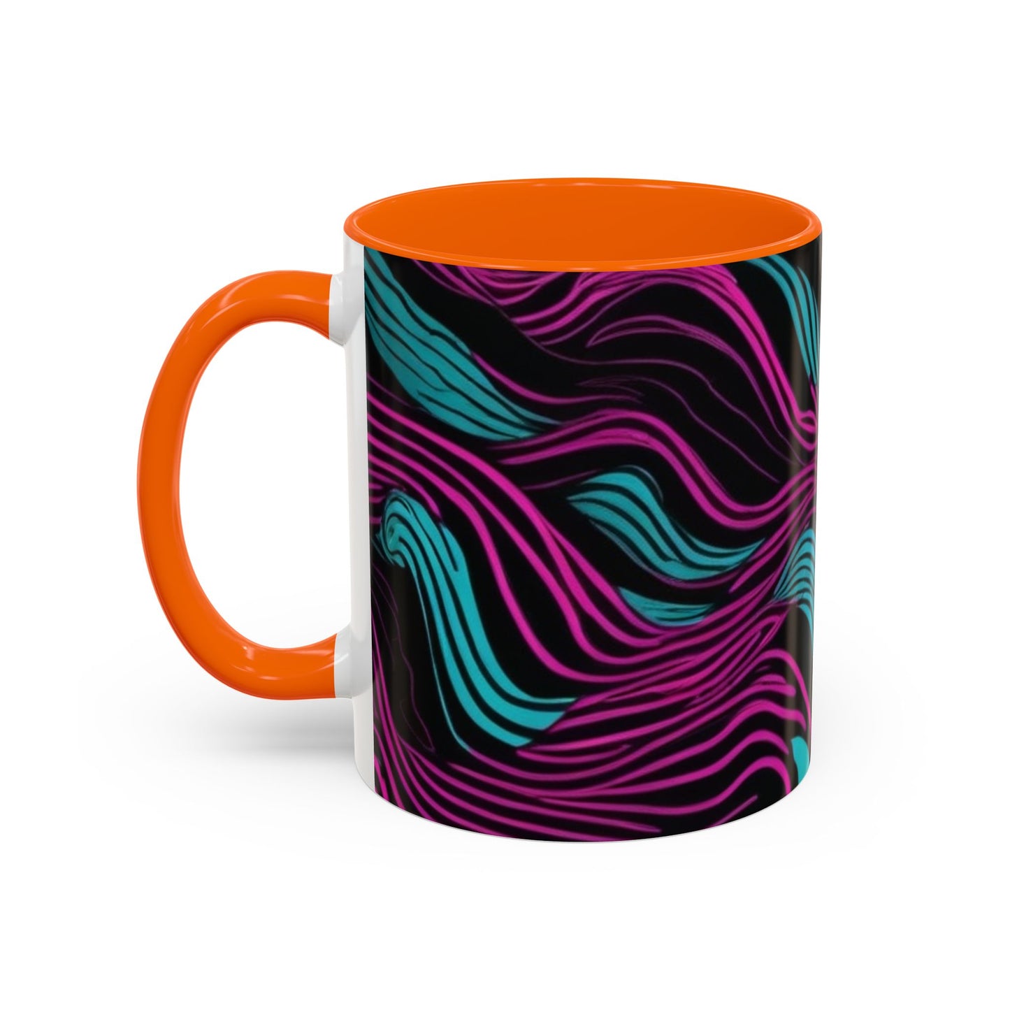 boostlete-recovery-progress-pattern-topographic-engraved-0119 — Accent Mug 11oz/15oz