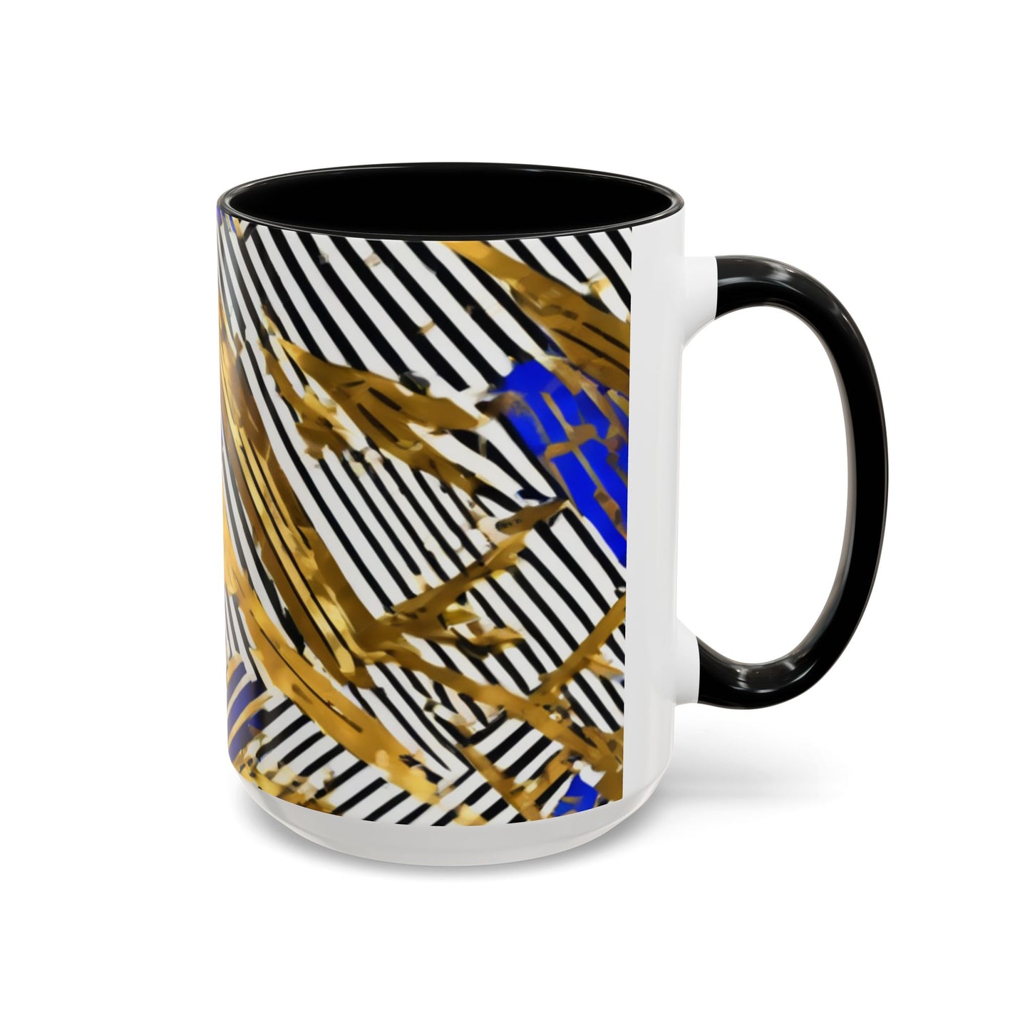 boostlete-boost-mode-pattern-diagonal-monoline-0015 — Accent Mug 11oz/15oz