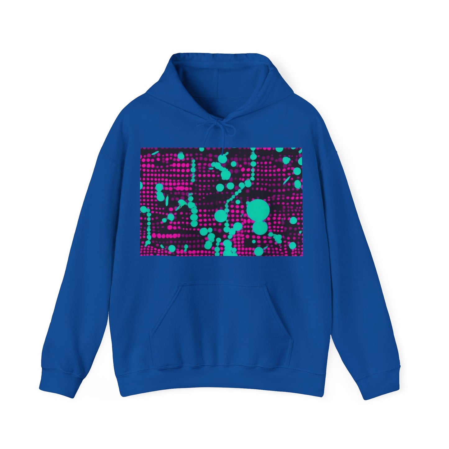 boostlete-pr-season-pattern-dotted-retro-0891 — Unisex Heavy Blend Hoodie (G18500)
