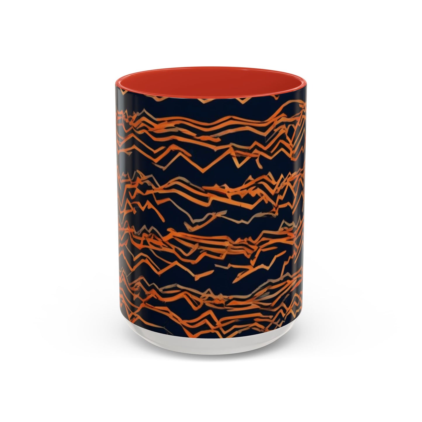 boostlete-field-day-pattern-ekg-bold-0135 — Accent Mug 11oz/15oz