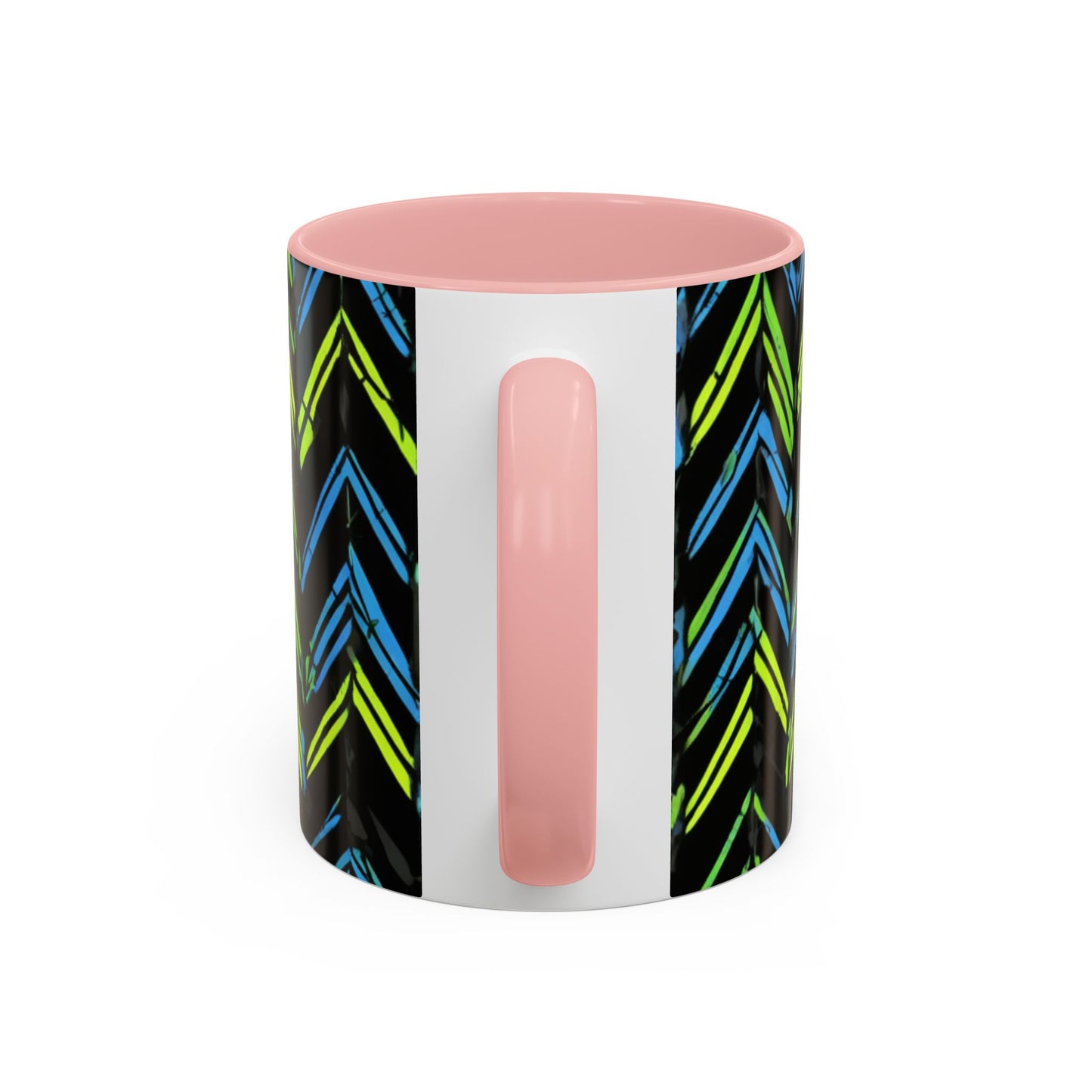 boostlete-mile-by-mile-pattern-chevron-monoline-0051 — Accent Mug 11oz/15oz