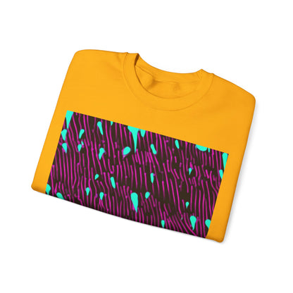 boostlete-am-crew-pattern-dotted-vector-0027 — Unisex Heavy Blend Crewneck Sweatshirt (Gildan)