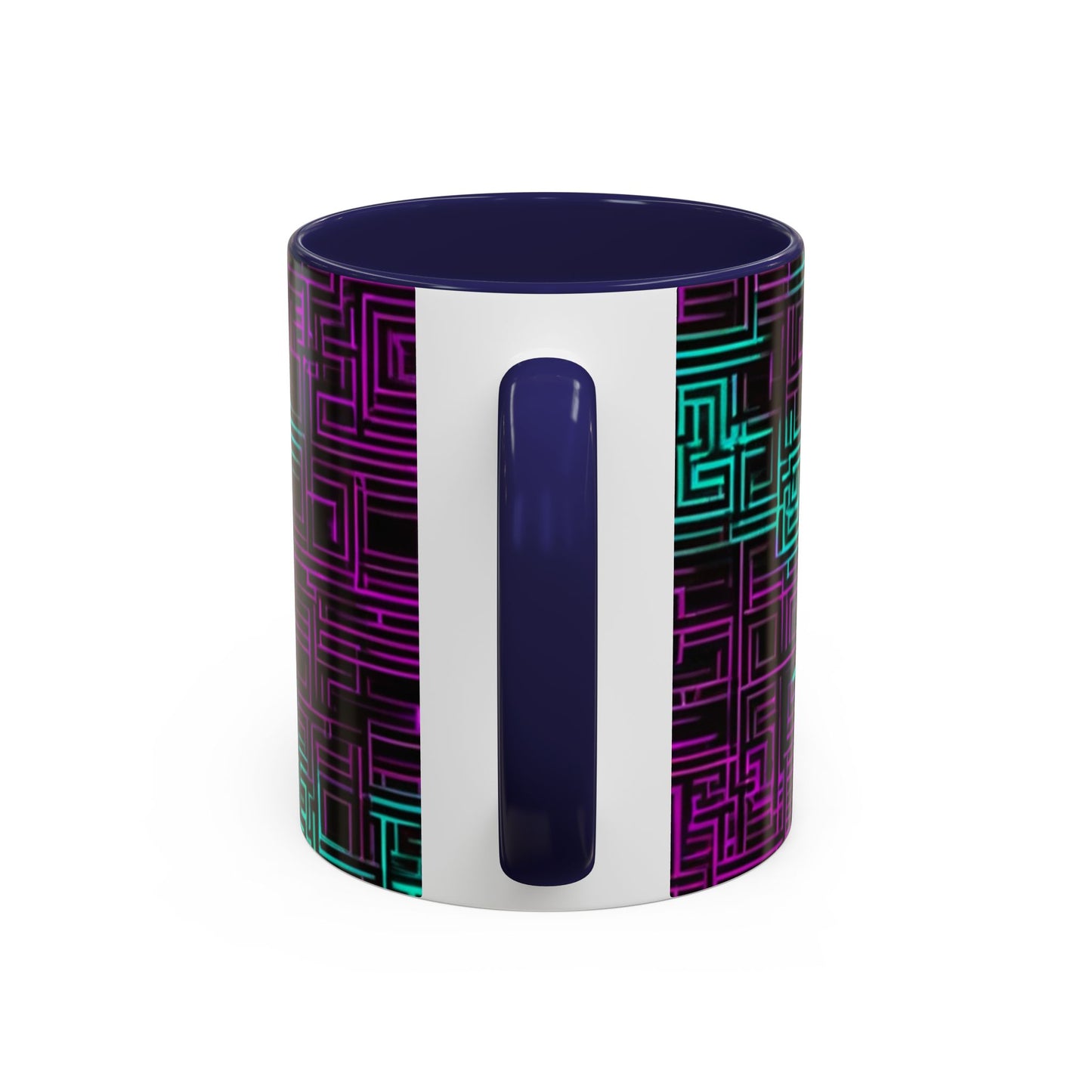 boostlete-boost-mode-pattern-plate-number-monoline-0079 — Accent Mug 11oz/15oz