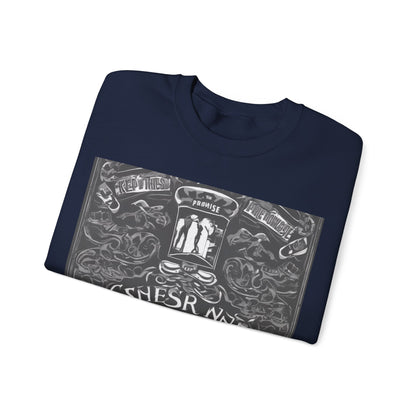boostlete-boost-mode-type-keep-the-promise-big-monoline-0049 — Unisex Heavy Blend Crewneck (G18000)