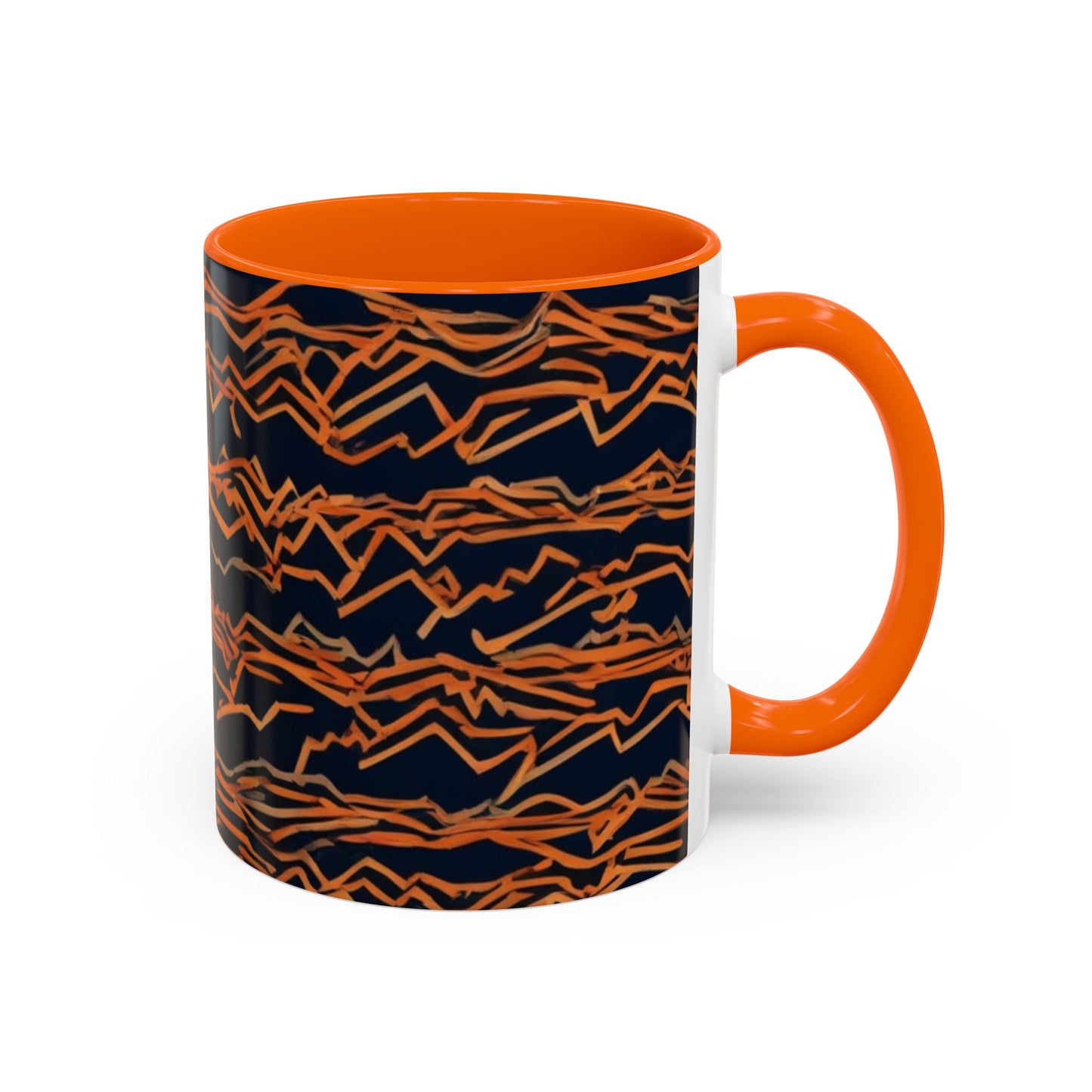 boostlete-field-day-pattern-ekg-bold-0135 — Accent Mug 11oz/15oz