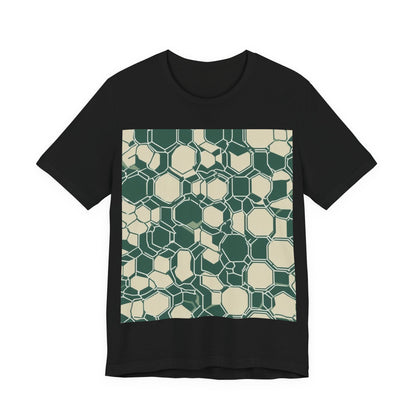 boostlete-iron-intent-pattern-hex-blueprint-0271 — Unisex Jersey Short Sleeve (B+C 3001)
