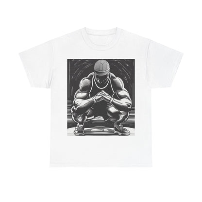 boostlete-pr-season-scene-athlete-outline-athletic-0144 — Unisex Heavy Cotton Tee (Gildan 5000)