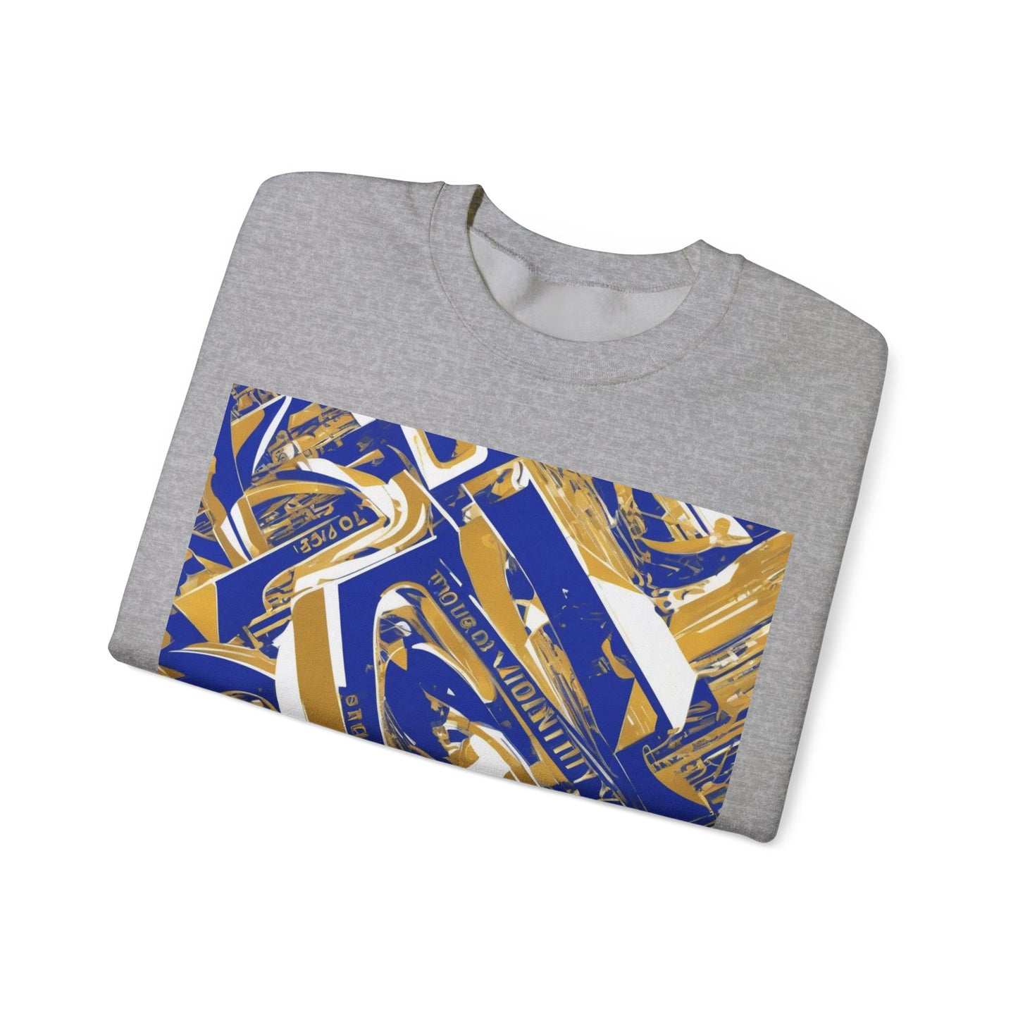 boostlete-pr-season-type-velocity-over-vanity-big-modern-0121 — Unisex Heavy Blend Crewneck Sweatshirt (Gildan)