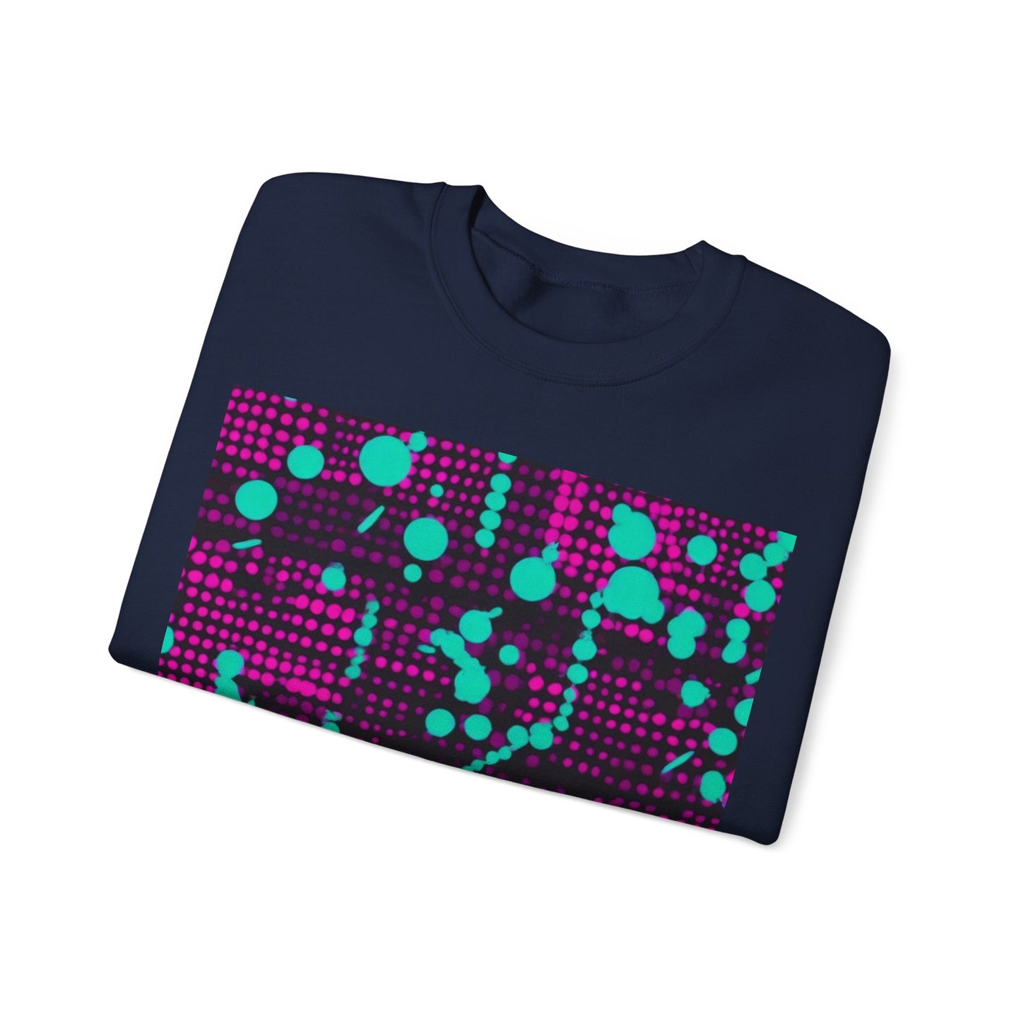 boostlete-pr-season-pattern-dotted-retro-0891 — Unisex Heavy Blend Crewneck (G18000)