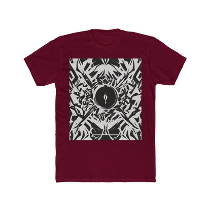 boostlete-am-crew-icon-flame-matte-geometric-0286 — Unisex Cotton Crew Tee (NL 3600)