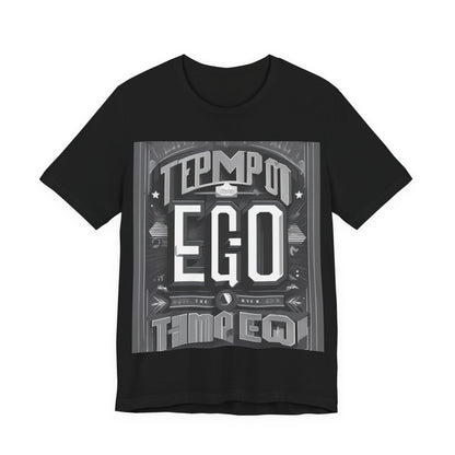 boostlete-mile-by-mile-type-tempo-over-ego-banner-modern-0093 — Unisex Jersey Short Sleeve (B+C 3001)