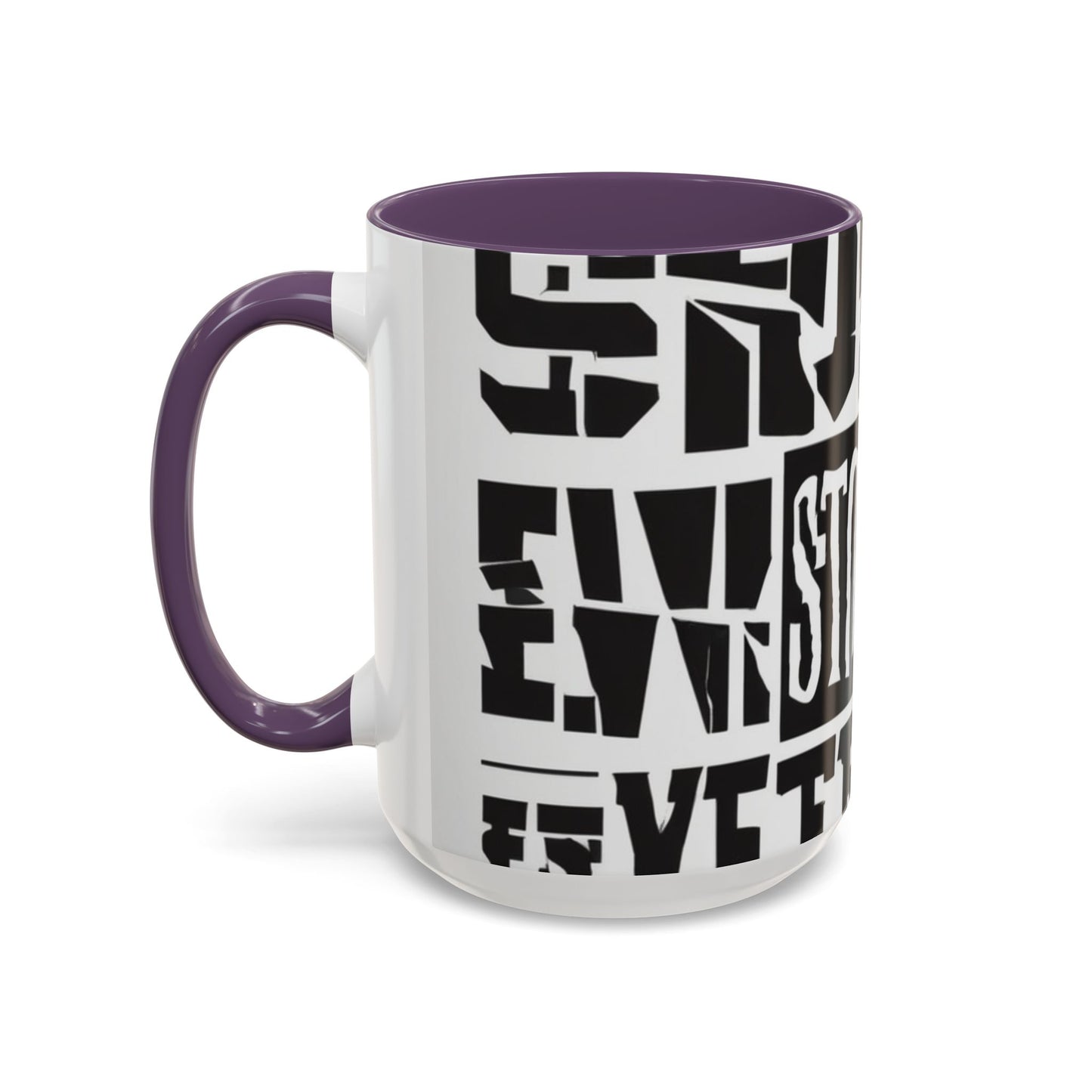 boostlete-recovery-progress-type-stronger-every-rep-banner-bold-0061 — Accent Mug 11oz/15oz