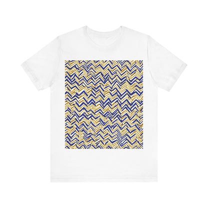 boostlete-boost-mode-pattern-ekg-line-art-0091 — Unisex Jersey Short Sleeve (B+C 3001)