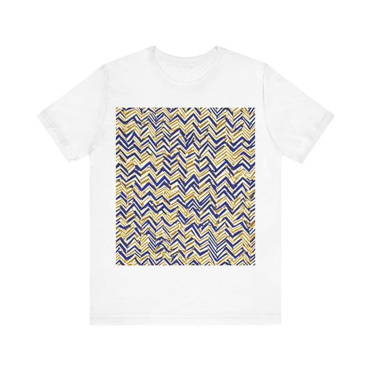 boostlete-boost-mode-pattern-ekg-line-art-0091 — Unisex Jersey Short Sleeve (B+C 3001)